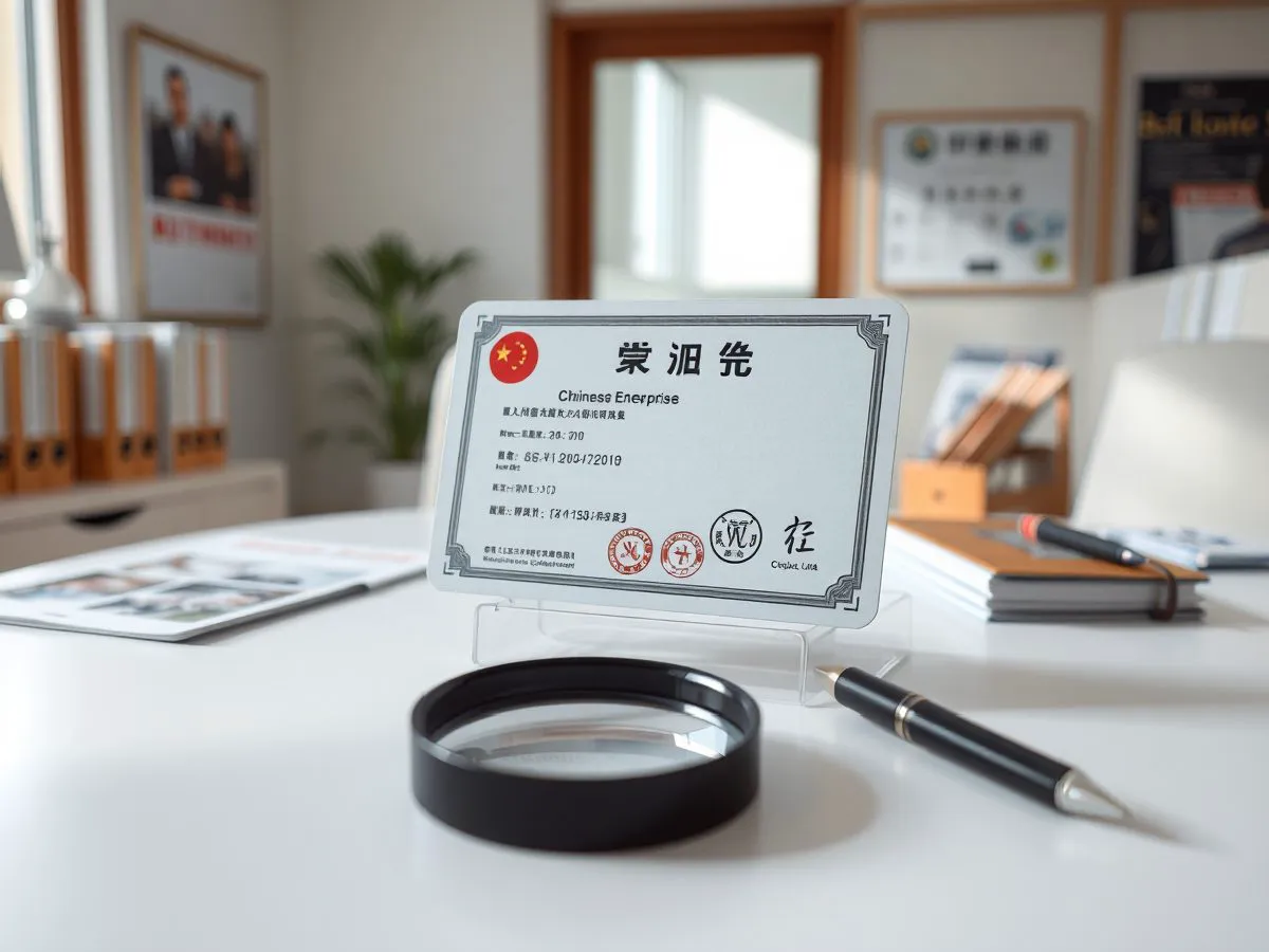 满意清洁营业执照与核验工具